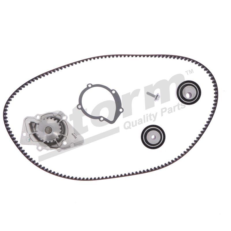 Pompe à eau + kit de courroie crantée STORM QUALITY PARTS 5550566KP