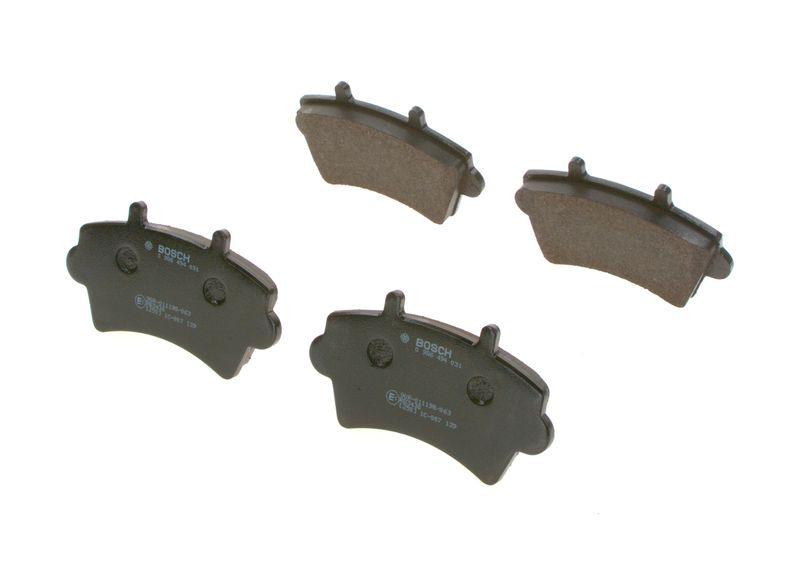 Kit de plaquettes de frein, frein à disque BOSCH 0 986 494 031
