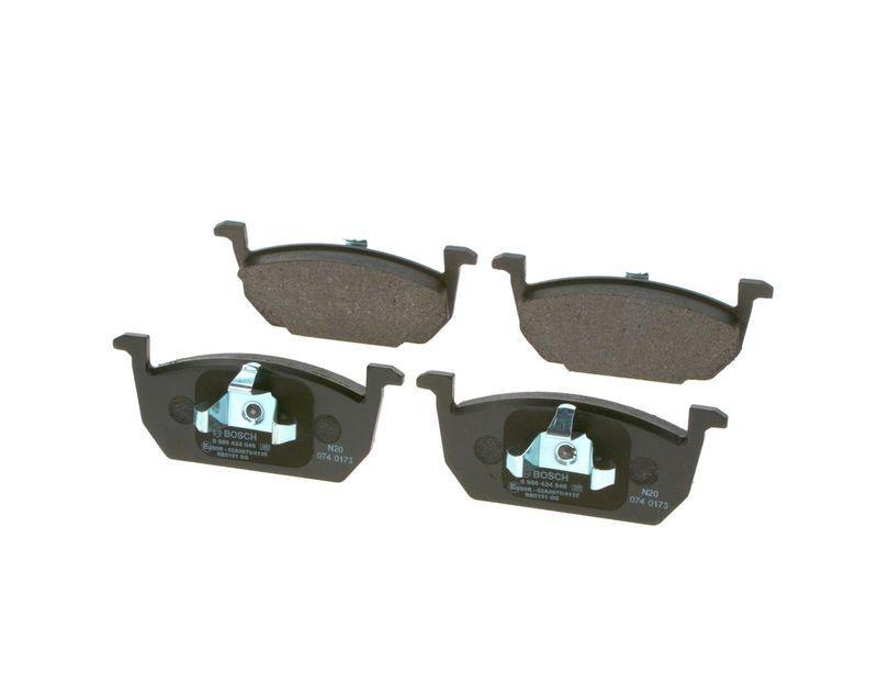 Kit de plaquettes de frein, frein à disque BOSCH 0 986 424 846