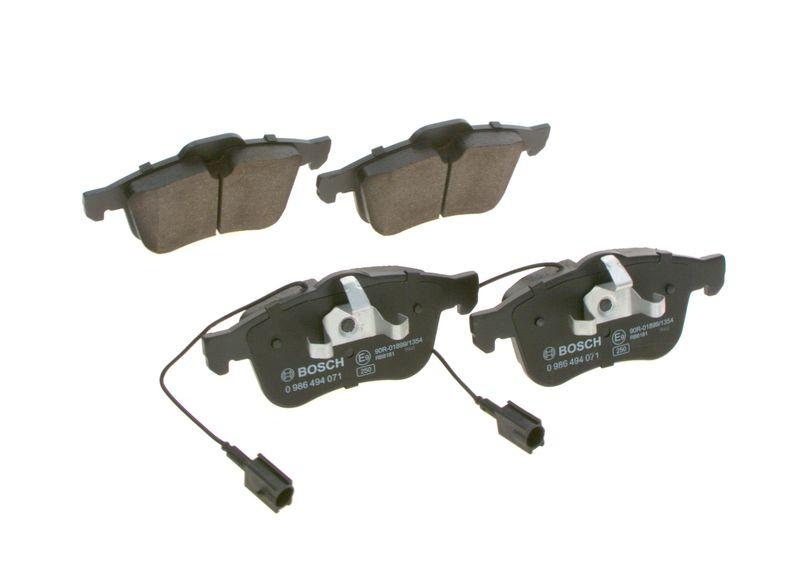 Kit de plaquettes de frein, frein à disque BOSCH 0 986 494 071