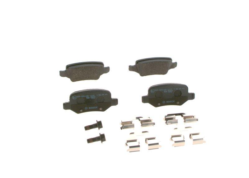 Kit de plaquettes de frein, frein à disque BOSCH 0 986 494 023