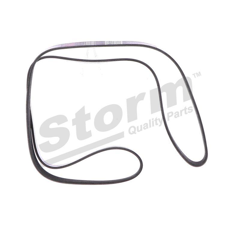 Courroie trapézoïdale à nervures STORM QUALITY PARTS STO6PK1735
