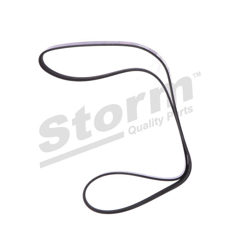 Courroie trapézoïdale à nervures STORM QUALITY PARTS STO5PK1435