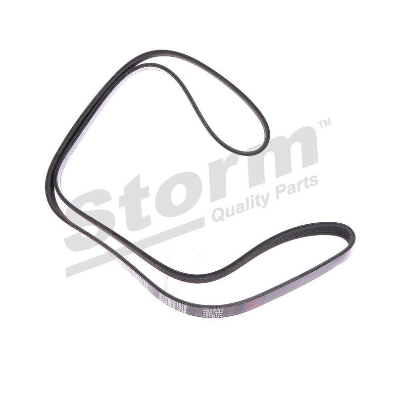 Courroie trapézoïdale à nervures STORM QUALITY PARTS STO6PK1513
