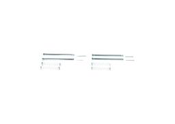 Kit d'accessoires, plaquette de frein à disque BOSCH 1987474615