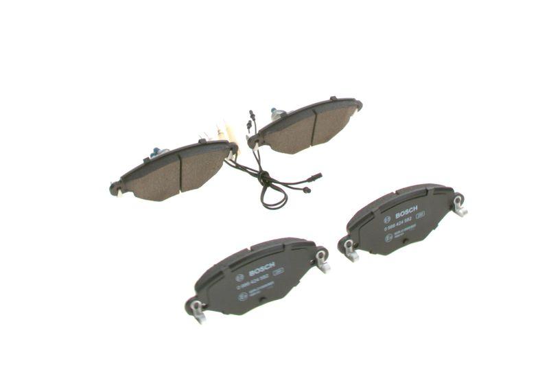 Kit de plaquettes de frein, frein à disque BOSCH 0 986 424 582