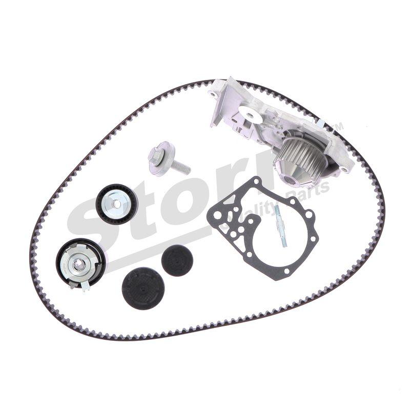 Pompe à eau + kit de courroie crantée STORM QUALITY PARTS 5550576KP