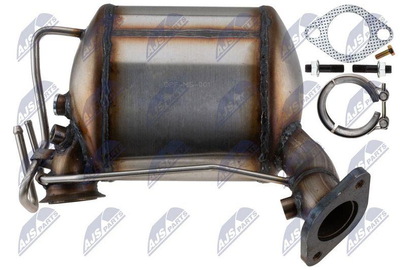 Filtre à particules / à suie, échappement NTY DPF-MS-001