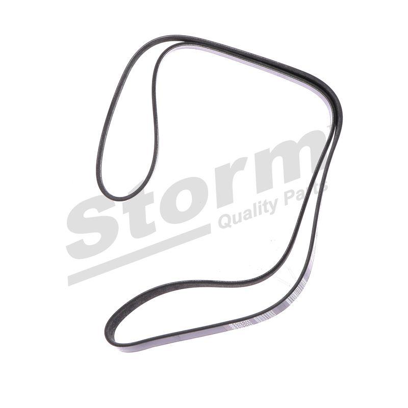 Courroie trapézoïdale à nervures STORM QUALITY PARTS STO6PK1708