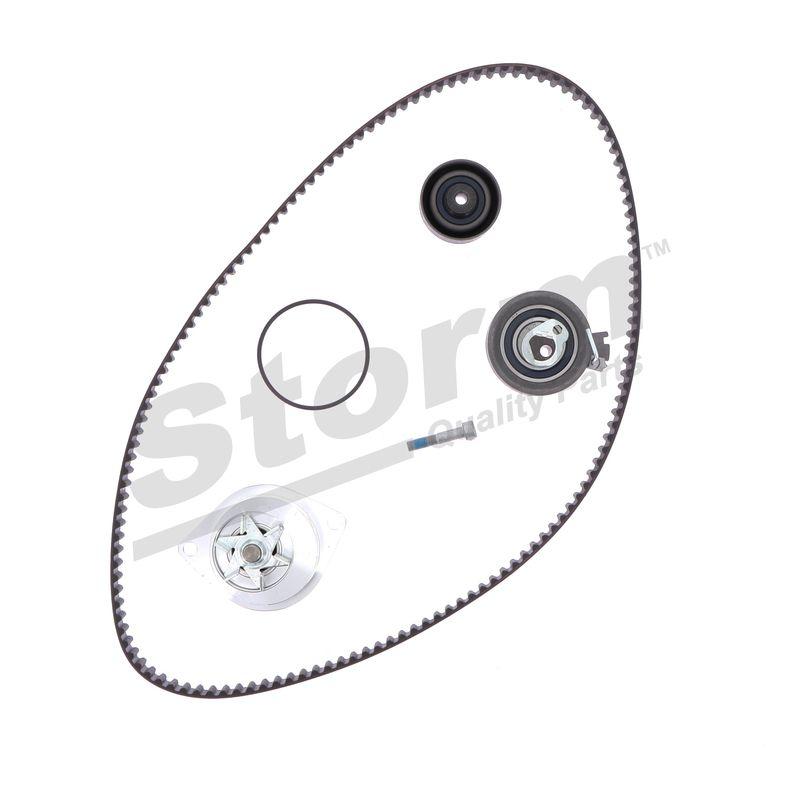 Pompe à eau + kit de courroie crantée STORM QUALITY PARTS 904470KP