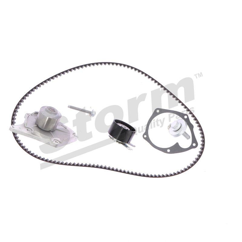 Pompe à eau + kit de courroie crantée STORM QUALITY PARTS 5550578KP