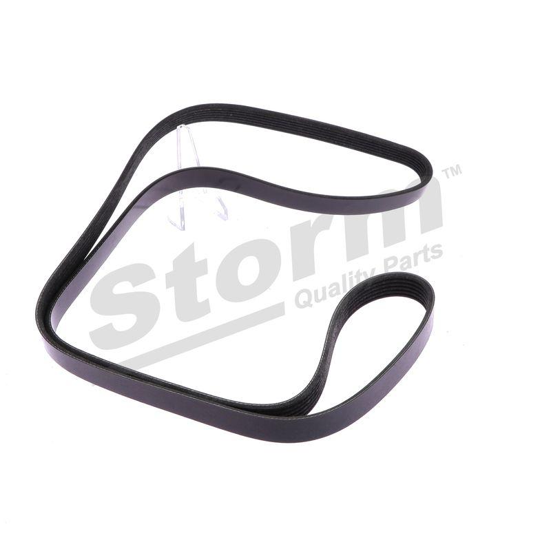 Courroie trapézoïdale à nervures STORM QUALITY PARTS STO6PK1725