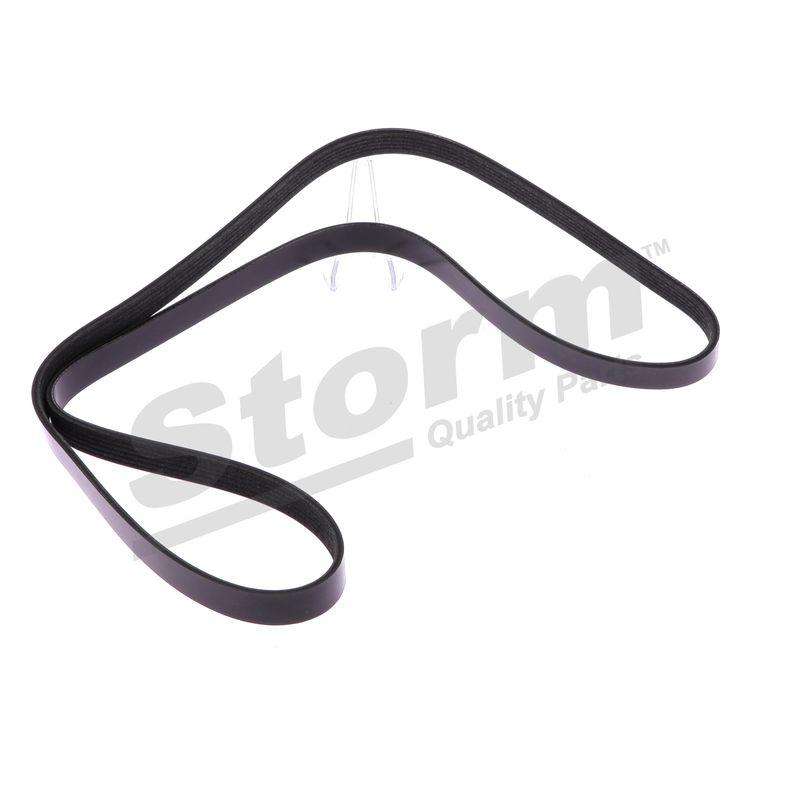 Courroie trapézoïdale à nervures STORM QUALITY PARTS STO6PK1563