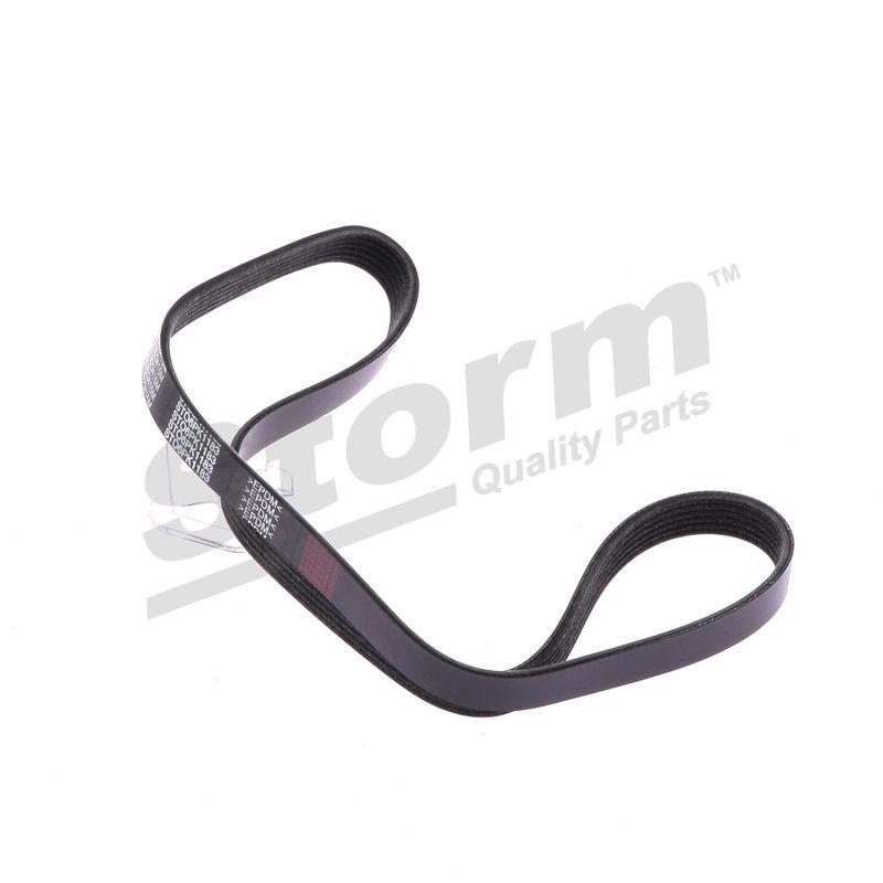 Courroie trapézoïdale à nervures STORM QUALITY PARTS STO6PK1183