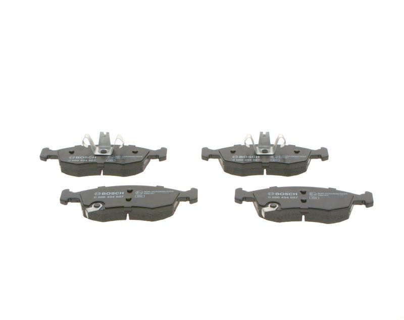 Kit de plaquettes de frein, frein à disque BOSCH 0 986 494 687