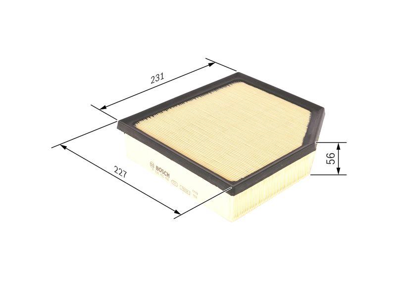 Filtre à air BOSCH F 026 400 456