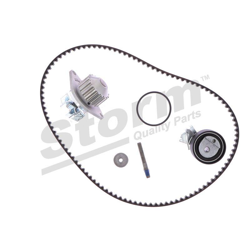 Pompe à eau + kit de courroie crantée STORM QUALITY PARTS 904464KP