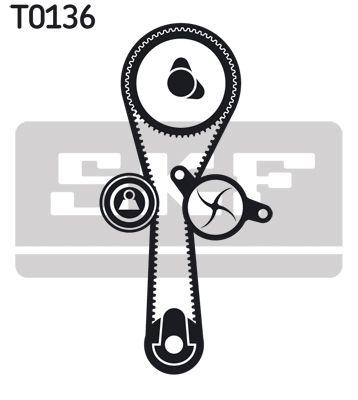 Kit de courroie crantée SKF VKMA 06010