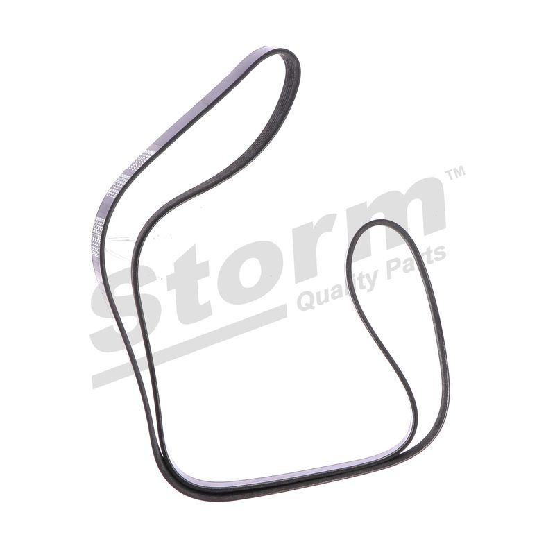 Courroie trapézoïdale à nervures STORM QUALITY PARTS STO6PK1708