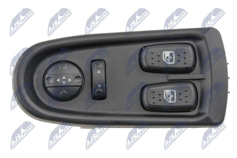 Interrupteur, lève-vitre NTY EWS-VC-003