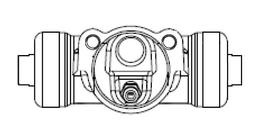 Cylindre de roue BOSCH F026002386