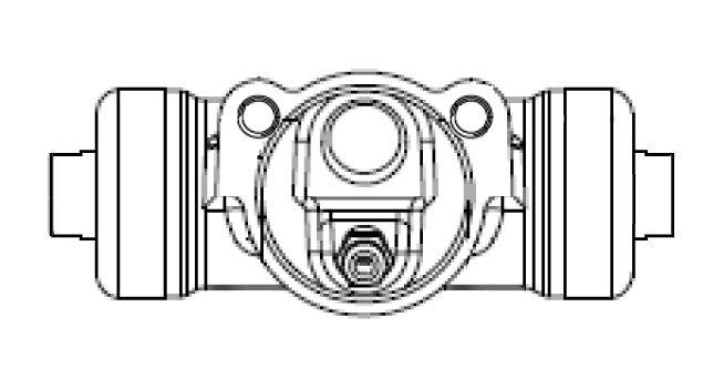Cylindre de roue BOSCH F026002386
