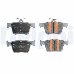 Kit de plaquettes de frein, frein à disque DELPHI LP5011EV