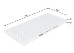 Filtre, air de l'habitacle BOSCH 1 987 432 019