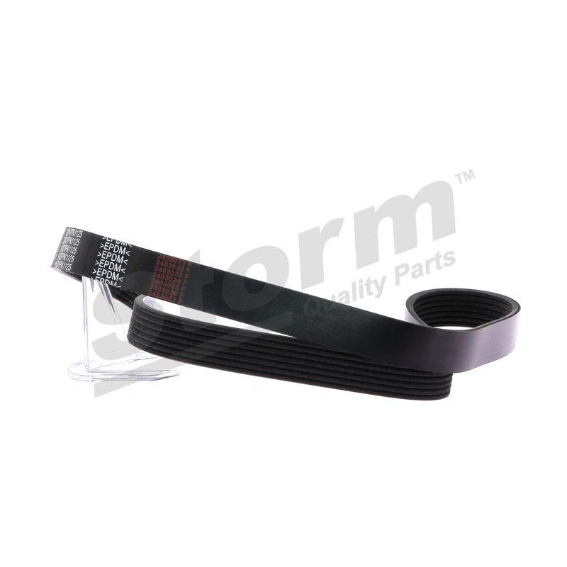 Courroie trapézoïdale à nervures STORM QUALITY PARTS STO7PK1125