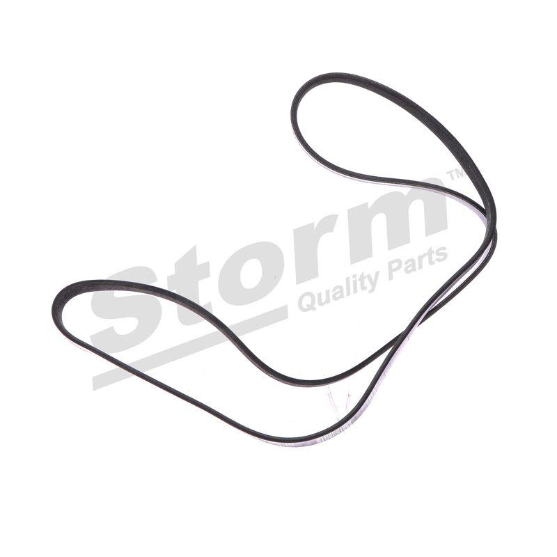 Courroie trapézoïdale à nervures STORM QUALITY PARTS STO6PK1390