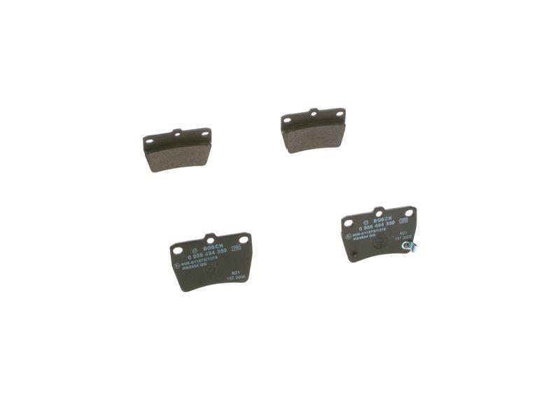 Kit de plaquettes de frein, frein à disque BOSCH 0 986 494 350