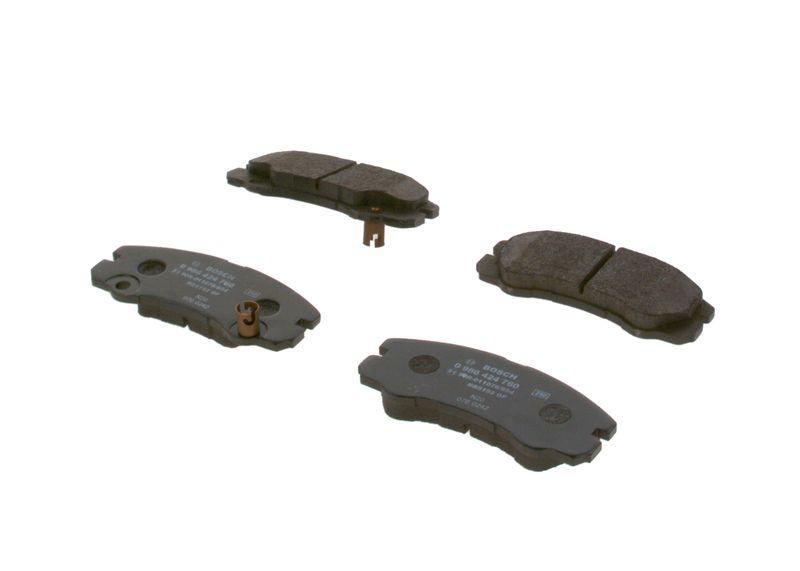 Kit de plaquettes de frein, frein à disque BOSCH 0 986 424 760