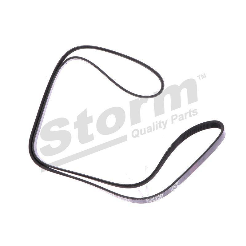 Courroie trapézoïdale à nervures STORM QUALITY PARTS STO6PK1663