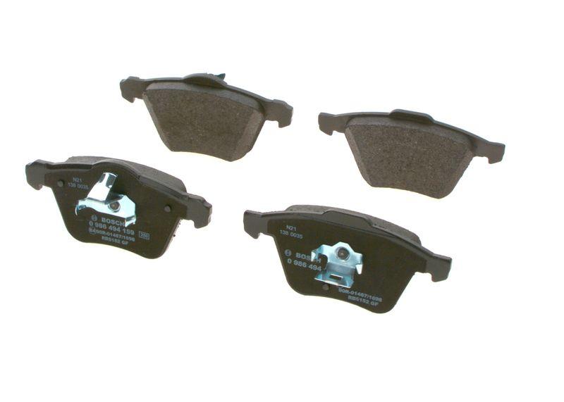 Kit de plaquettes de frein, frein à disque BOSCH 0 986 494 159