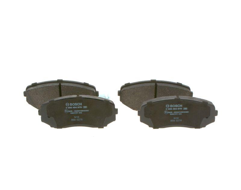 Kit de plaquettes de frein, frein à disque BOSCH 0 986 494 879