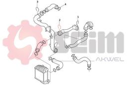 Gaine de suralimentation SEIM 981945