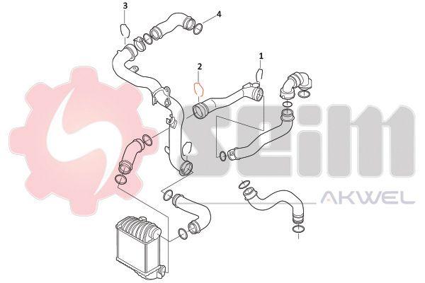 Gaine de suralimentation SEIM 981945