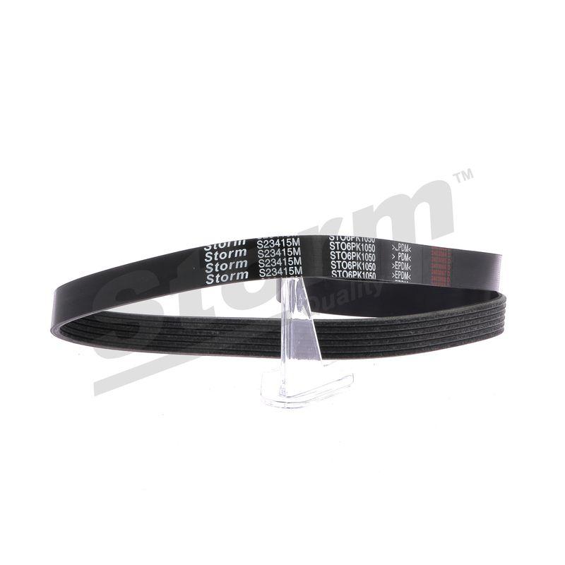 Courroie trapézoïdale à nervures STORM QUALITY PARTS STO6PK1050
