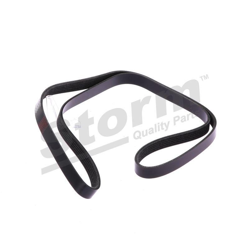 Courroie trapézoïdale à nervures STORM QUALITY PARTS STO6PK1613