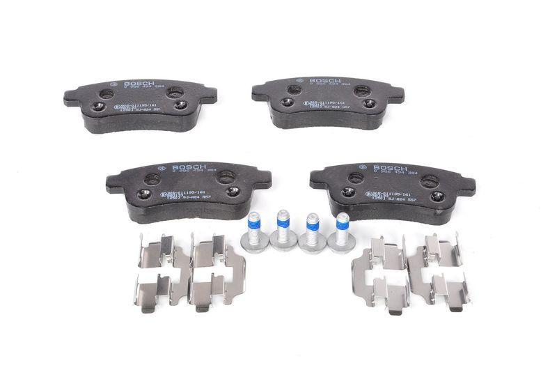 Kit de plaquettes de frein, frein à disque BOSCH 0 986 494 384