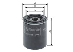 Filtre à huile BOSCH F026407198