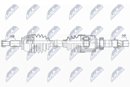Arbre de transmission NTY NPW-RE-162