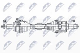 Arbre de transmission NTY NPW-TY-161