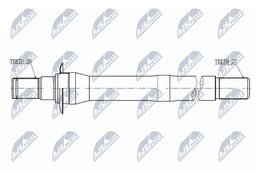 Arbre de transmission NTY NWP-HY-506