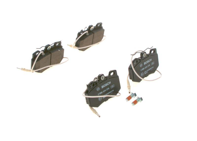 Kit de plaquettes de frein, frein à disque BOSCH 0 986 424 376