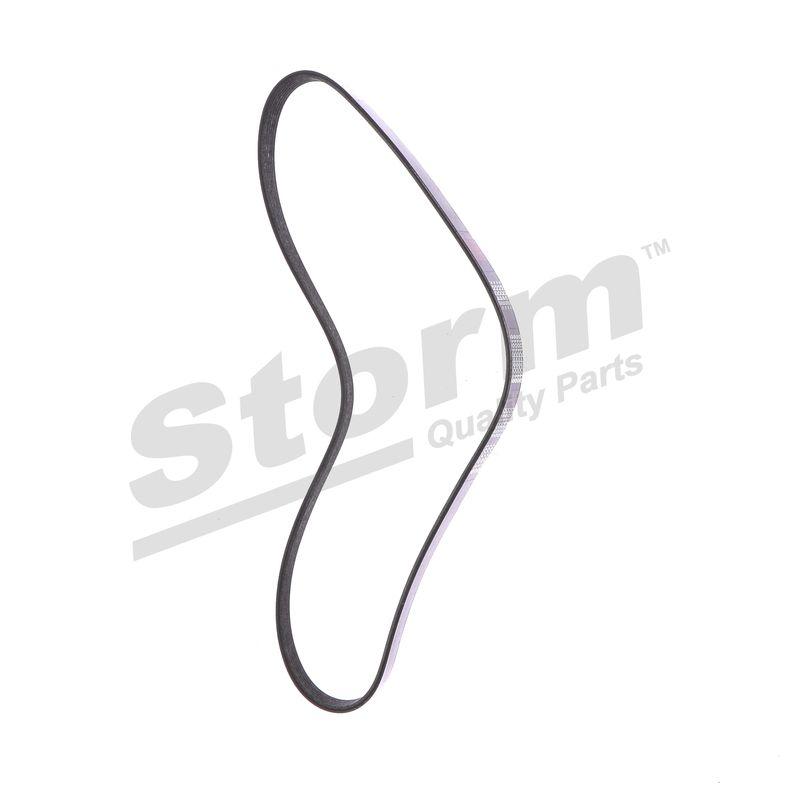 Courroie trapézoïdale à nervures STORM QUALITY PARTS STO6PK1019