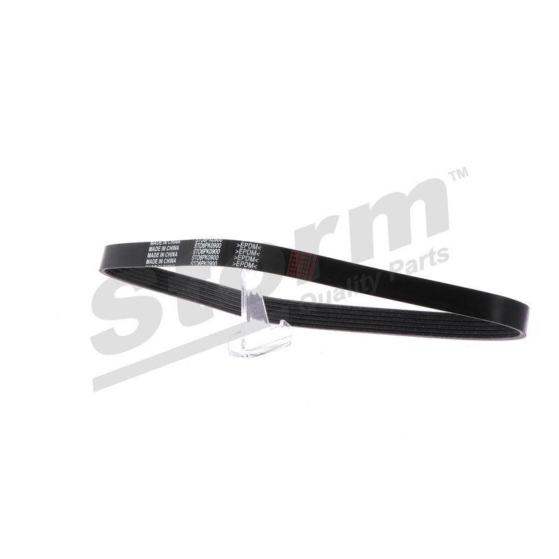 Courroie trapézoïdale à nervures STORM QUALITY PARTS STO6PK0900
