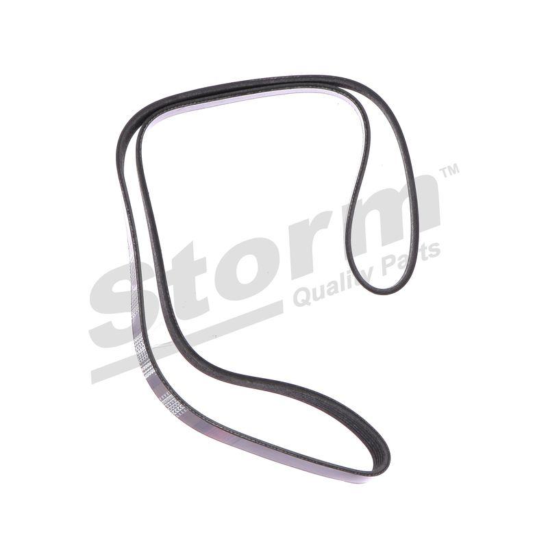 Courroie trapézoïdale à nervures STORM QUALITY PARTS STO6PK1513