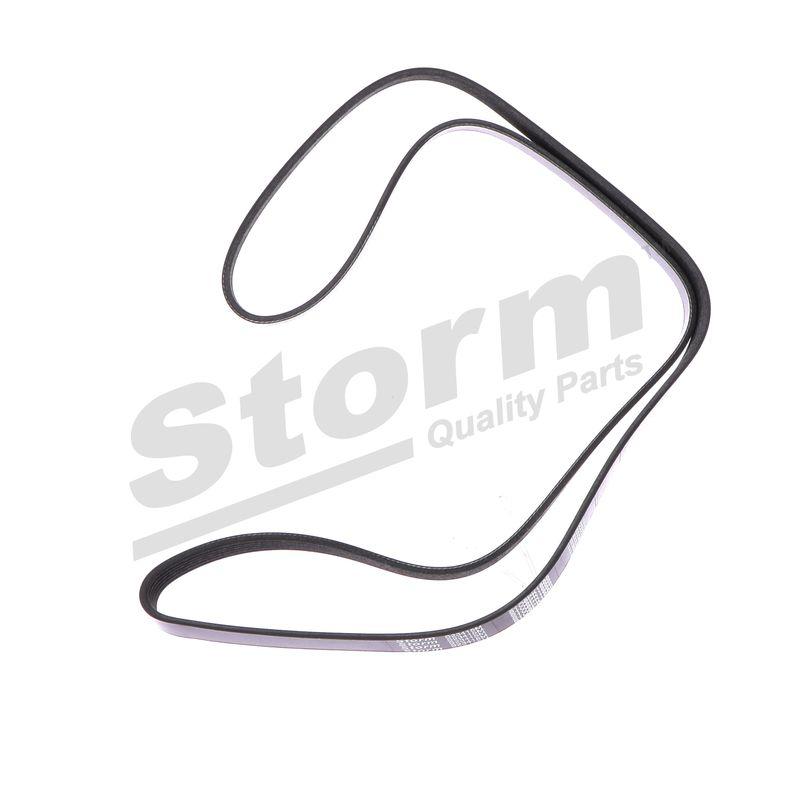Courroie trapézoïdale à nervures STORM QUALITY PARTS STO6PK1688