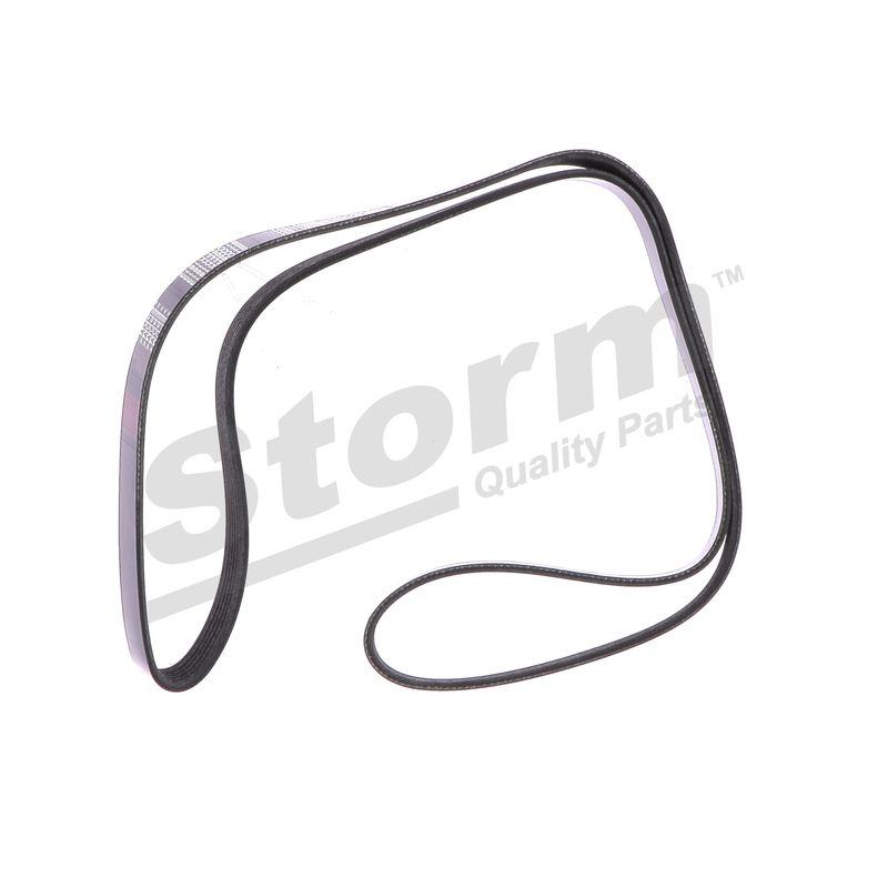 Courroie trapézoïdale à nervures STORM QUALITY PARTS STO6PK1613